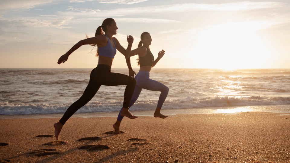 Women workout in the morning