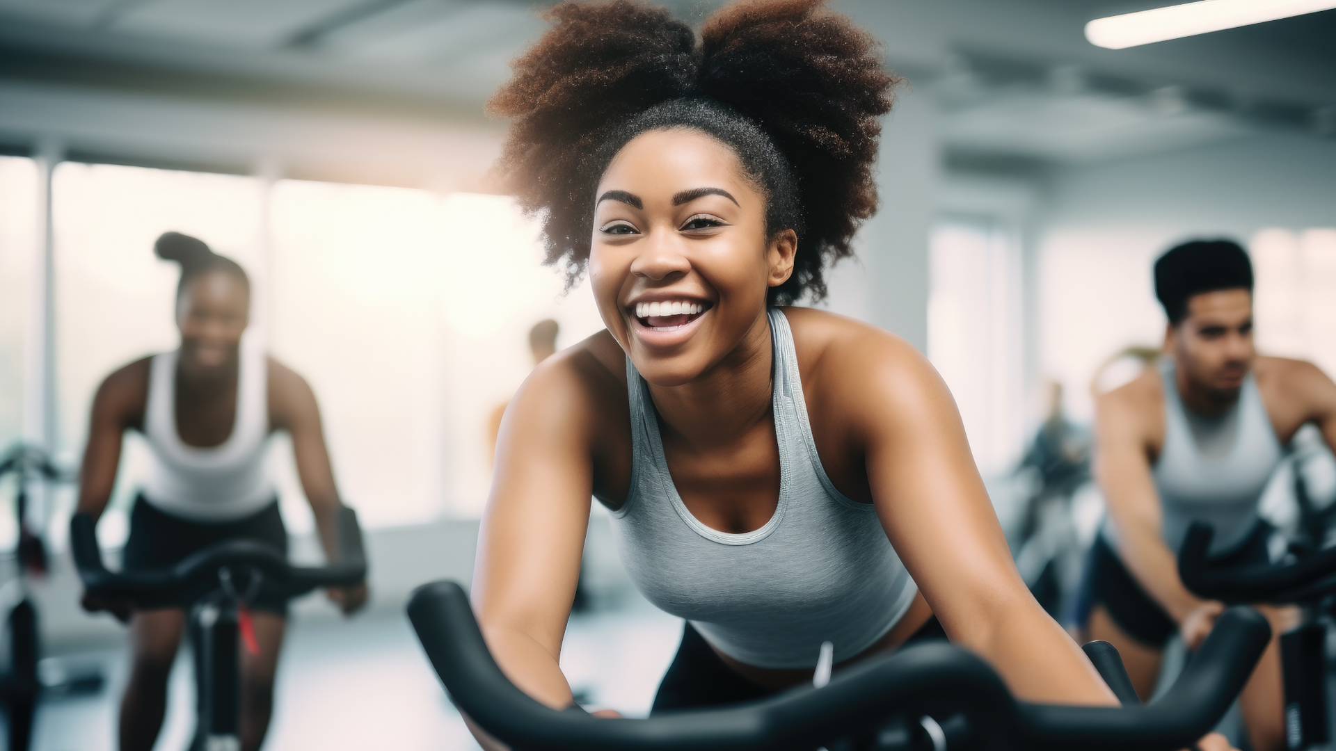 Lady knows how to improve exercise motivation